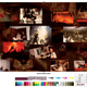 One of the pages of the now-removed booklet, showing a montage of scenes from both Quake’s development and the creation of the game’s soundtrack.